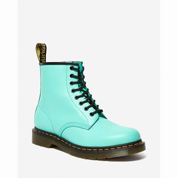 Dr Martens Férfi 1460 Smooth Bőr Lace Up Bakancs Türkiz